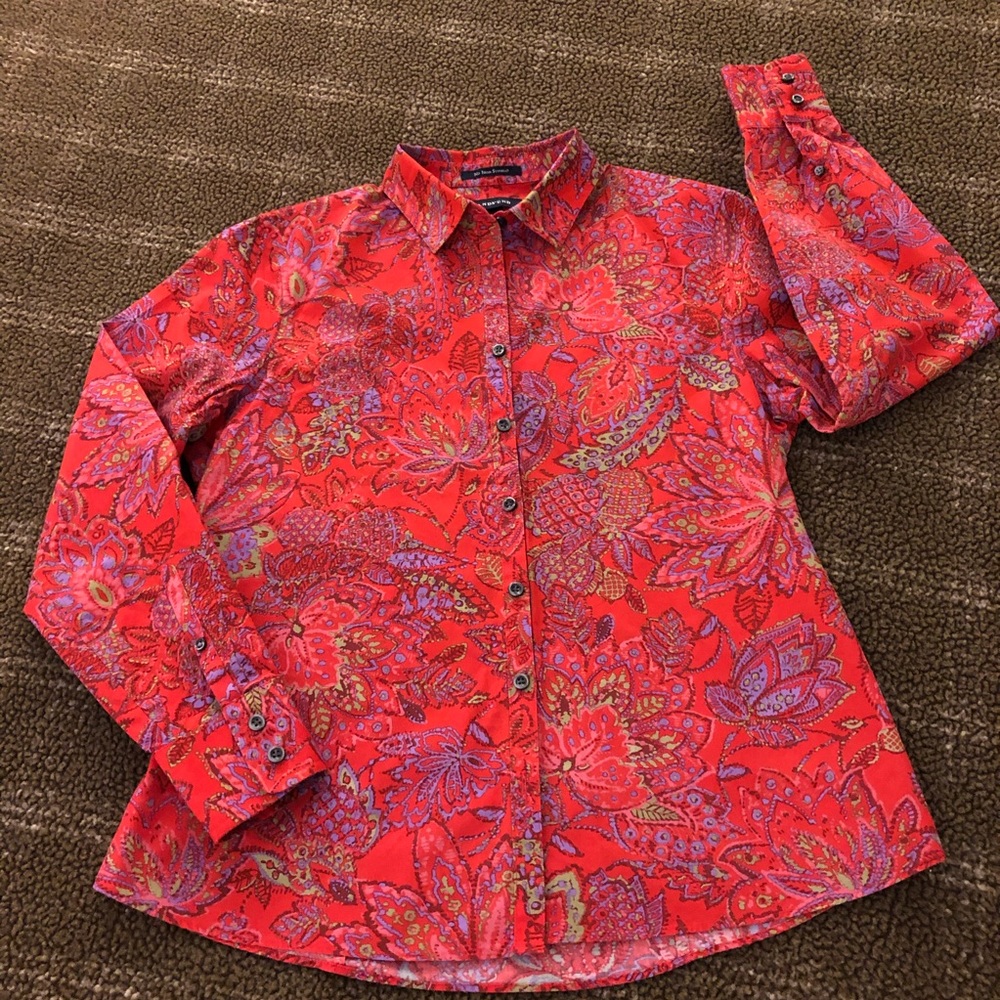 Lands End no iron supima shirt